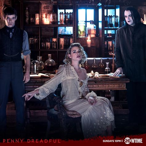 Penny Dreadful | Season 2 | Billie Piper as Lily/Brona Croft, Harry Treadaway as Victor Frankenstein and Rory Kinnear as Caliban Frankenstein Penny Dreadful, Victor Frankenstein Penny Dreadful, Lily Frankenstein, Penny Dreadfull, Harry Treadaway, Rory Kinnear, Human Centipede, Vanessa Ives, Devious Maids