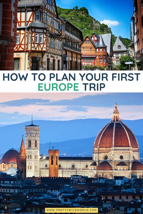 Discover how to plan your first trip to Europe like a pro! Learn helpful tips and tricks for planning an amazing experience abroad, from finding the perfect destination to budgeting for your trip. It's easier than you think - start planning your dream European getaway today! Europe Itineraries, Travel Around Europe, Countries To Visit, European Vacation, Places In Europe, Visit Europe, International Travel, European Travel, Plan Your Trip