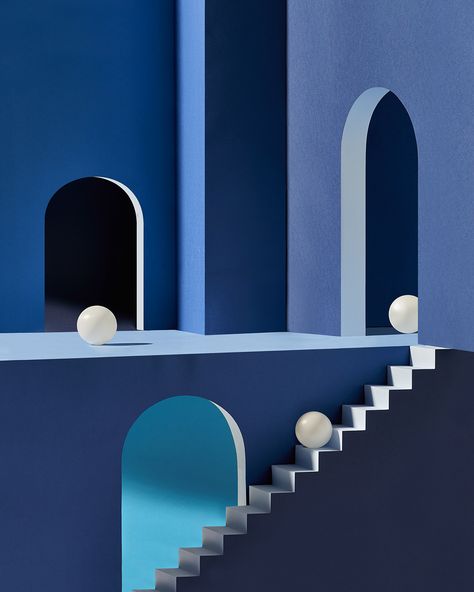 "Hide & Seek" - Paper craft architecture photography on Behance Nick Dunne, Craft Architecture, Surreal Architecture, Abstract Architecture, Posca Marker, Photography Series, 3d Video, Still Life Photographers, Minimalist Architecture