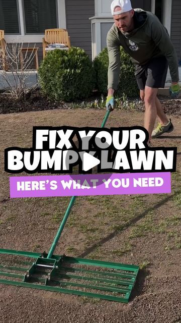 Chris Kanan on Instagram: "THAT WAS EASIER THAN I THOUGHT ⤵️  🛠️ | Fixing your bumpy lawn can be easier than you think with the right tools.   💰 | And no - You don’t need to go out and buy everything at once for a one-time project. Most of this list can be rented from a local equipment dealer for cheap.   🚧 | Is leveling your lawn a project? Yes, you’ll get dirty and it will only take a couple days…with the right equipment.   📚| Download my Lawn Leveling Guide for yourself as well as viewing this entire list on my page and smooth out your lawn that’s been bothering you for years!   #lawn #lawncare #diy #homeowners #projects #tips #diytips #diyprojects #leveling #yardwork #lawnleveling #beforeandafter #tools #diytools #diyhome #landscaping #curbappeal #grass #seed #transformstion #home" Yard Leveling Diy, Lawn Leveling Tool, How To Redo Your Lawn, Leveling Yard, Best Lawn Edger, Yard Grading, Diy Lawn Leveling Drag, Grub Control In Lawns, Lawn Free Yard