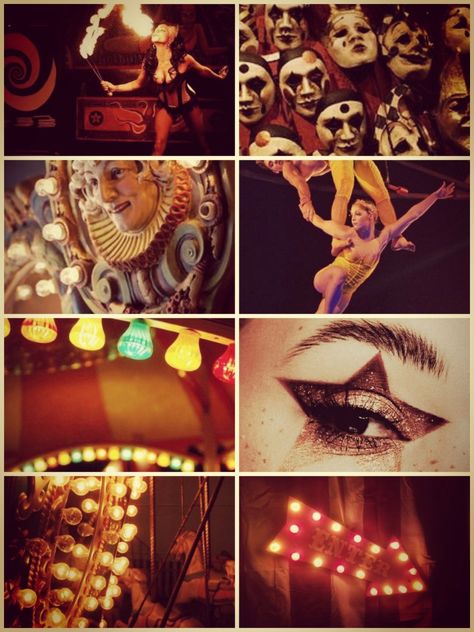 Evil Circus Aesthetic, Victorian Carnival Aesthetic, Bright Circus Aesthetic, Old Carnival Aesthetic, Carnival Mood Board, Victorian Circus Aesthetic, Carnival Moodboard, Freakshow Aesthetic, Clown Moodboard