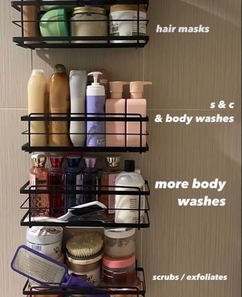 Bathroom Assories, Feminine Hygiene Products Organization, Feminine Products Organization Bathroom, Feminine Hygiene Bathroom Storage, Feminine Hygiene Storage, Feminine Hygiene Bathroom Basket, Aesthetic Shower Products Organization, Girly Bathroom, Bathroom Decor Themes