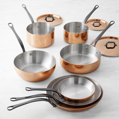 Summer Cocktail Menu, Copper Cookware Set, College Kitchen, Summer Table Settings, Induction Cookware, Cast Iron Handles, Copper Cookware, Cheese Tasting, Fine Restaurant