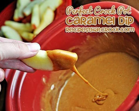 Crock Pot Caramel Dip Crock Pot Caramel, Slow Cooker Dips, Crock Pot Dips, Delicious Dips Recipes, Caramel Dip, Gooseberry Patch, Crock Pot Desserts, Sweet Dips, Dessert Dips