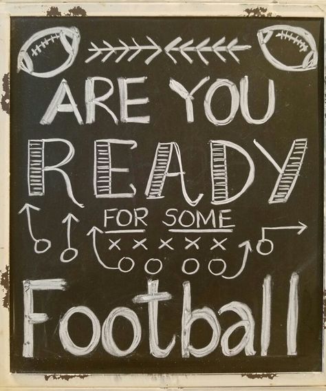 Fall chalkboard art, autumn, football fan House Art Painting, Autumn Football, Fall Chalkboard Art, Chalkboard Sayings, Fall Chalkboard, Chalkboard Door, Chalkboard Wall Art, Chalkboard Doodles, Chalkboard Writing