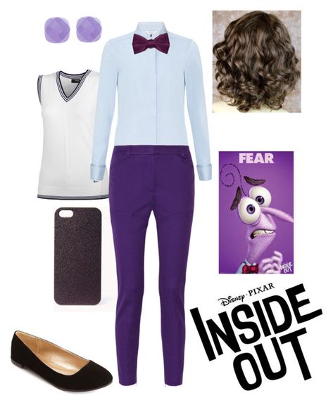 "Disney Pixar Inside Out - Fear" by briony-jae ❤ liked on Polyvore Inside Out Fear, Fear Inside Out, Inside Out Costume, Pixar Inside Out, Disneybound Outfits, Disney Themed Outfits, Disney Inspired Fashion, Disney Bounding, Character Inspired Outfits