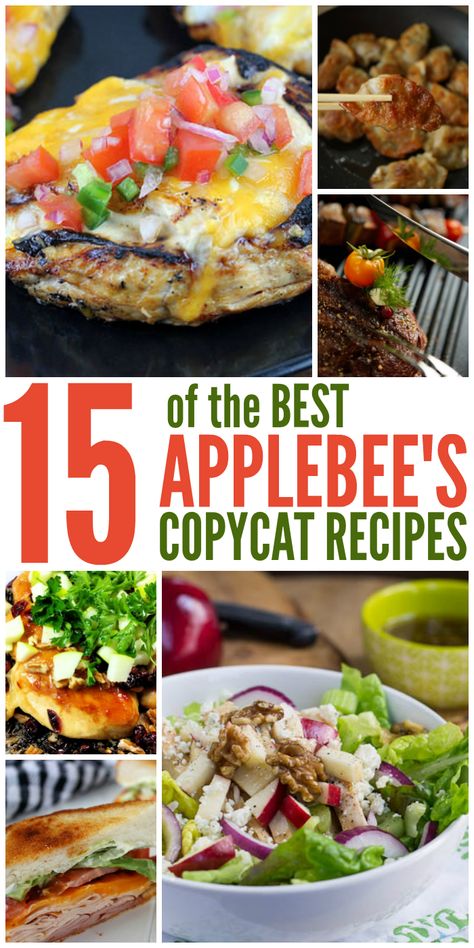 Applebees Recipes, Applebees Copycat Recipes, Copycat Food, Restaurant Recipes Famous, Crazy House, Alton Brown, Copykat Recipes, Copycat Restaurant Recipes, Famous Recipe