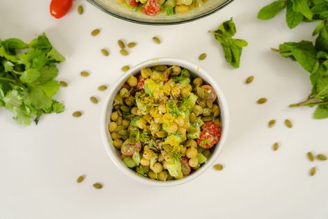 Chickpea Green Goddess Salad | Andy's East Coast Kitchen Gina Livy, East Coast Kitchen, Green Goddess Salad Dressing, Green Goddess Salad, Coast Kitchen, Goddess Salad, Cold Salads, Grain Bowls, Salad Meal Prep