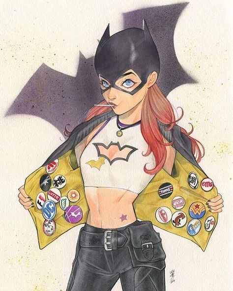 Batgirl by Peach Momoko Batgirl Outfit, Peach Momoko, Nightwing And Batgirl, Batgirl Art, Dc Batgirl, Dan Mora, Batgirl Cosplay, Lucca Italy, Barbara Gordon