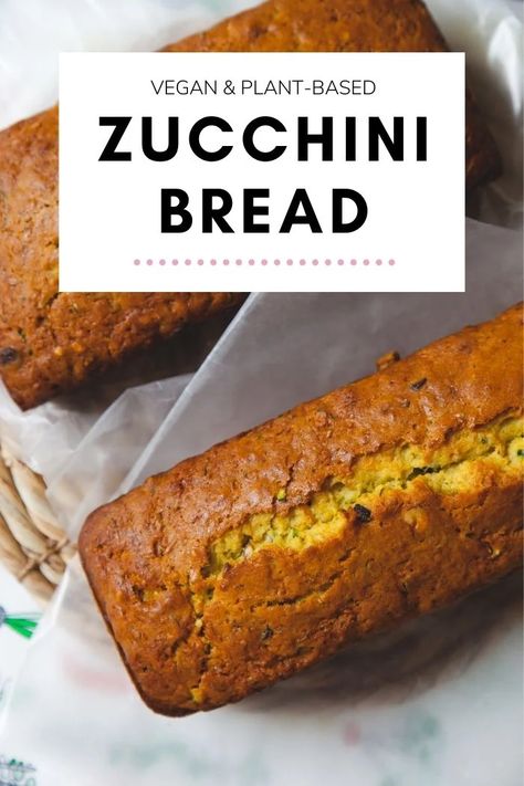 Vegan Zucchini Bread [Easy Eggless Recipe] Baking With Zucchini, Sugar Free Zucchini Bread, Zucchini Bread Easy, Vegan Zucchini Bread, Zucchini Loaf, Gluten Free Substitutes, Eggless Recipes, Vegan Zucchini, Bread Easy