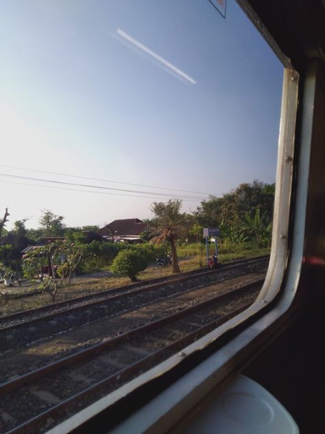 Economic Class Train in Indonesia Train Seat, Hype Wallpaper, Window View, Train Travel, Indonesia, Train, Travel, Quick Saves