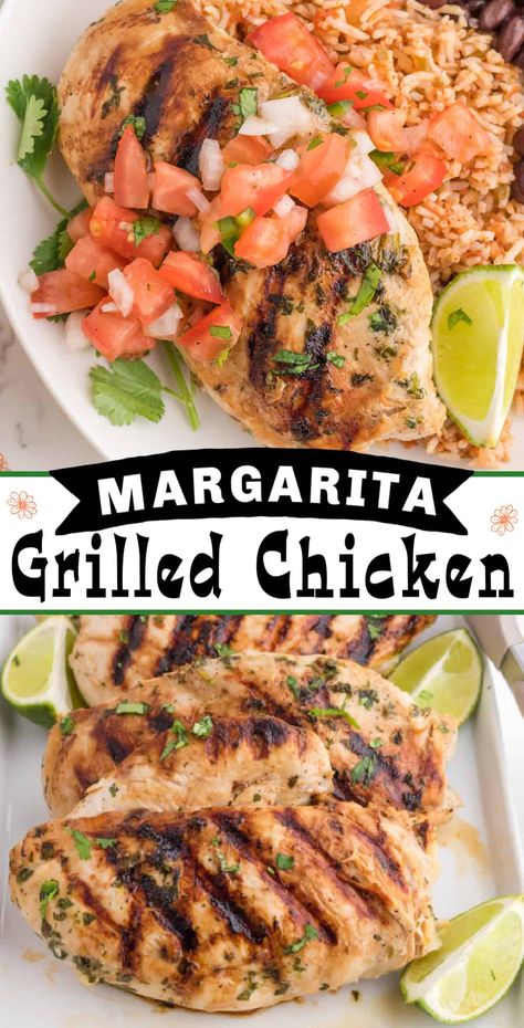 Margarita Grilled Chicken, Margarita Chicken, Best Grilled Chicken Recipe, Grilled Chicken Recipes Easy, Grilled Chicken Recipe, Grilled Chicken Tenders, Sweet Easy, Course Ideas, Easy Grilled Chicken