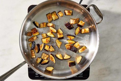 The Easy Sicilian Pasta I Can’t Stop Making Ways To Cook Eggplant, Cook Eggplant, Sicilian Pasta, Pasta Alla Norma, Rigatoni Pasta, Crushed Red Pepper, Rigatoni, Red Pepper Flakes, How To Cook Pasta