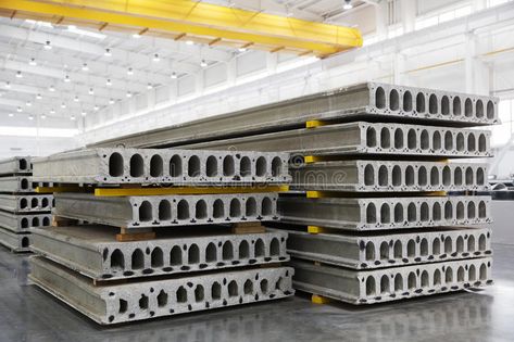 Stack of reinforced concrete slabs in a factory workshop. Stack of precast reinf #Sponsored , #SPONSORED, #ad, #reinforced, #slabs, #precast, #concrete Precast Concrete Slabs, Vector Graphics Design, Precast Concrete, Belek, Concrete Slab, Reinforced Concrete, Wine Rack, Building A House, Garage Doors