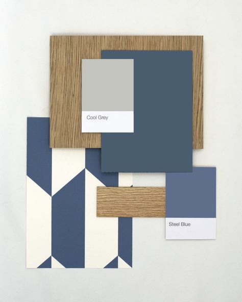 Oak Colour Scheme, Colour Scheme For Study Room, Bathroom Colour Schemes Blue, Color Scheme For Office, Blue Interior Moodboard, Office Color Scheme Business, Color Palette Dining Room, Home Office Colour Scheme, Office Colour Scheme