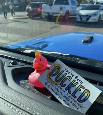 10 Duck Duck Jeep Tags Every Jeep Owner Needs Jeep Getting Ducked, Duck For Jeep, Duck Tags For Jeeps, Ducking Jeep Tags, Jeep Duck Tags Printable, Rubber Duck Quotes, Jeep Duck Tags, Ducking Jeep Ideas, Ducks For Jeeps