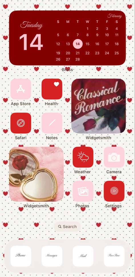 Pictures, Icons, and Widgets are not mine, all credit to the creators. Happy Valentine’s Day!!!!❤️💗🌹 Valentines Day Widgets Aesthetic, Valentine’s Day Ios Theme, Valentine’s Day Iphone Layout, Valentine’s Day Widgetsmith, Valentines Ios Homescreen, Valentines Widget Aesthetic, Valentine Homescreen, Valentine’s Day Iphone Icons, Valentine’s Day Phone Theme