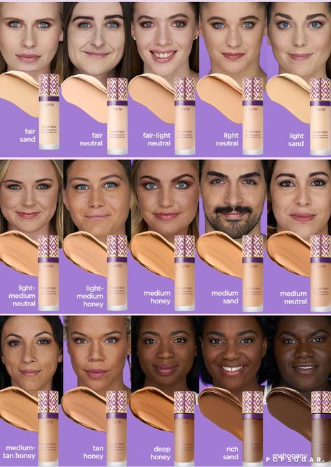 Yes, Tarte Shape Tape Foundation Is Launching — and We Have Every Single Detail (Exclusive!) Tarte Shape Tape Concealer Shades, Tarte Foundation Swatches, Tarte Concealer Swatches, Tarte Shape Tape Foundation, Tarte Shape Tape Concealer Swatches, Trendy Foundation, Ulta Finds, Contour Ideas, Kawaii Cosmetics