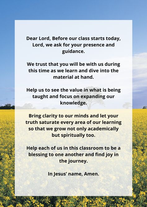 Short Prayers For School Assembly, Personal Prayer For Students, Prayer For School Student Classroom, Opening Prayer For School, Prayer Before Class Starts, Prayer For School Assembly, Short Opening Prayer For School, Short Prayer Before Class Starts, Pray For School