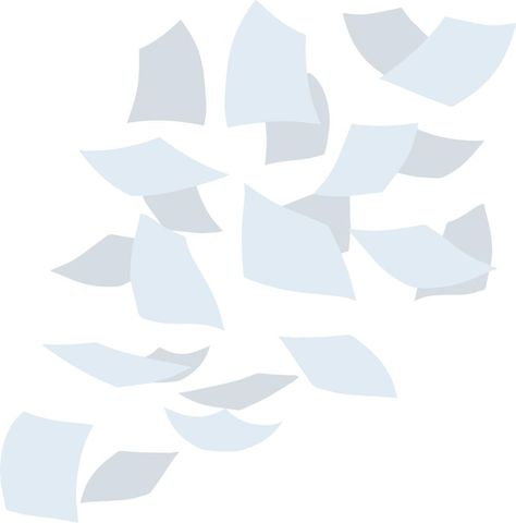 Flying white paper file documents. The element of working with letters on a white background. Cartoon flat illustration. Left office trash Papers Flying Illustration, White Background Cartoon, Background Cartoon, Paper File, Paper Illustration, Icon Set Vector, Flat Illustration, White Paper, Icon Set