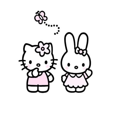 Pink Atheistic, Hello Kitty And Mimi, Widget Cute, Cat App, Coquette Icon, Hello Sanrio, Hyper Feminine, Charmmy Kitty, Soft Pink Theme