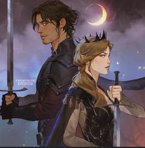 Frostbite Studios, Jacket Illustration, A Court Of Silver Flames, Silver Flames, Feyre And Rhysand, A Court Of Wings And Ruin, Book Artwork, Sarah J Maas Books, Night Court