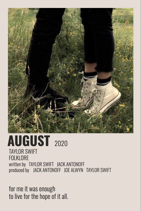 Minimalist Album Covers Taylor Swift, August Taylor Swift Polaroid Poster, Folklore Minimalist Poster, August Taylor Swift Poster, Debut Polaroid, Taylor Swift Polaroid Poster, Taylor Journal, Taylor Polaroid, Polaroid Songs