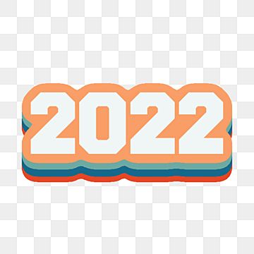 2022 Number Logo, 2022 Year, Logo Number, 2022 Number, Color Text, Number Stickers, Pastel Watercolor, Paint Background, Text Effect