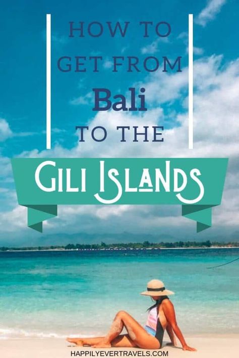 How to Get from Bali to the Gili Islands | bali indonesia | bali travel guide | things to do in bali |  travel adventure | travel and adventure | outdoor travel adventure | adventure destinations | adventure vacations | southeast asia travel | south east asia travel | Gilli Islands Bali, Tokyo Nature, Gili Islands Bali, South East Asia Travel, East Asia Travel, Bali Backpacking, Gili Islands, City Tokyo, Bali Guide