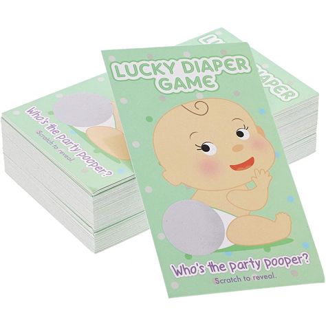 Game For Boys, Games For Boys, Scratch Off Cards, Off Game, Scratch Card, Baby Shower Activities, Big Dot Of Happiness, Game Cards, Baby Sprinkle