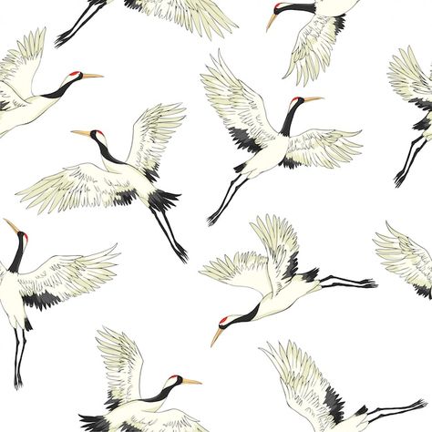 Bird Line Art, Flying Illustration, Heron Flying, Flamingo Logo, Crane Pattern, Flying Crane, Logo Silhouette, Engraving Illustration, Crane Bird