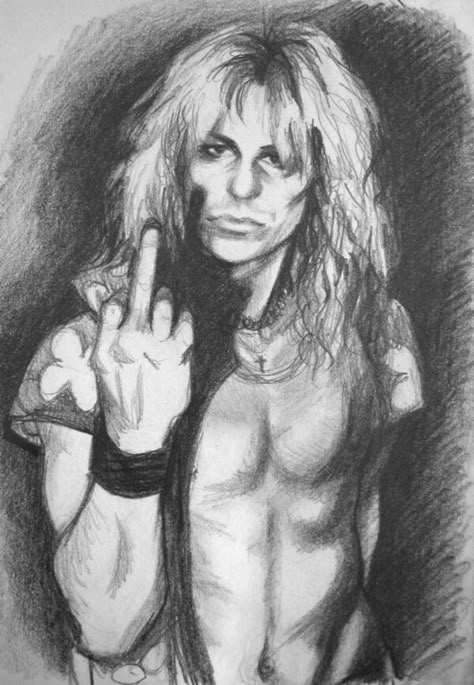 Roth Rock Band Drawings, Band Drawings Rock, Rock N Roll Drawings, Motley Crue Drawing, Rockstar Sketch, Drawing Ideas Rock N Roll, Motley Crue Fanart, Band Drawing, Rockstar Drawing