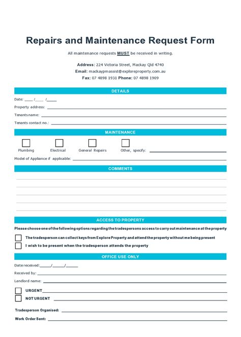 Property Management Archives - TemplateLab Order Template, Real Estate Infographic, Rental Property Management, Report Card Template, Order Form Template, Social Media Resources, Vehicle Inspection, Form Template, Excel Spreadsheets