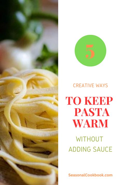 No matter whether you are serving a cozy pasta dinner just for two or you are catering a large party, here are 5 simple hacks professional caterers use to keep their pasta warm WITHOUT adding sauce - and you can too! How To Serve Pasta At A Party, How To Keep Pasta From Sticking Together, How To Keep Pasta Warm For A Crowd, Professional Cooking Recipes, Cozy Pasta, Cream Sauce Pasta, Dish Warmer, Pasta Bar, Professional Cooking