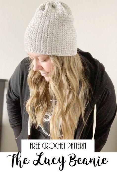 Velvet Beanie Crochet, Velvet Crochet Hat Pattern Free, Crochet Velvet Hat, Easiest Crochet, Velvet Crochet, Easy Crochet Hat Patterns, Friends Crochet, Hats Collection, Crochet Women