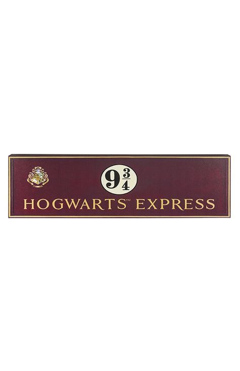 Image for Hogwarts™ Express Platform 9 3/4™ Sign from UNIVERSAL ORLANDO Platform 9 3/4 Sign, Harry Potter Ideas, The Wizarding World Of Harry Potter, Hogwarts Express, Wizarding World Of Harry Potter, Universal Orlando, Silent Night, Reading Room, Template Ideas