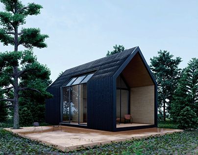 Large Tiny House Modern, Modern Tiny Farmhouse, River Homes House Plans, 400sq Ft House Plans, Prefab Cabins Affordable, Black A Frame Cabin, 30 X 40 Barndominium Floor Plans, 15x30 House Plans, 800 Sq Ft House Plans Open Floor