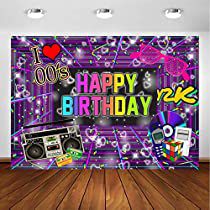 Check this out on Amazon 80s Party Backdrop Ideas, 80s Party Decorations For Adults, Hip Hop 2000, 2000 Party Theme Early 2000s, 2000 Party Theme, 2000s Party Decorations, Dance Party Decorations, Early 2000s Party, 80s Dance