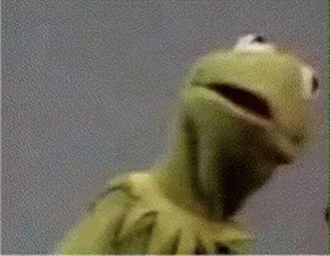 Kermit Frog GIF - Kermit Frog What - Discover & Share GIFs Kermit Gif, Kermit Face, Memes Kermit, Funny Kermit, Sapo Kermit, Kermit The Frog Gif, Kermit Meme, Kermit Funny, Memes In Real Life