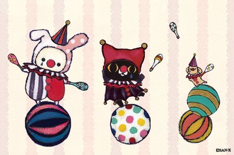 Vintage Circus Art Illustration, Kawaii Clown, Circus Core, Carnival Characters, Circus Wallpaper, The Plague Doctor, Creepy Circus, Sentimental Circus, Circus Aesthetic