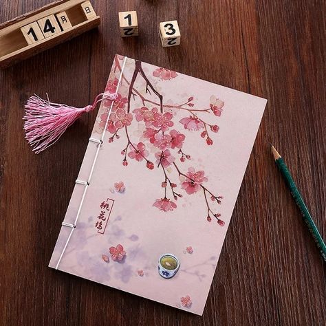 Japanese School Supplies, Homemade Books, Cute Diary, Bullet Art, Stationery Obsession, Chinese Crafts, Chinese Book, Cute School Stationary, Notebook Cover Design