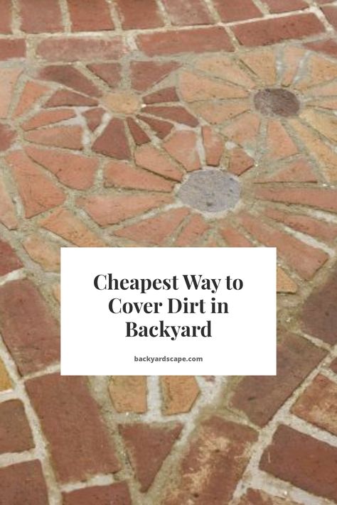 Diy Backyard Pavers On A Budget, Backyard Hardscaping Ideas, Diy Patios On A Budget Backyards How To Build, Cheap Diy Patio Flooring, Backyard No Patio Ideas, Inexpensive Backyard Patio Ideas, Inexpensive Patio Ideas Diy, Easy Plants For Landscaping, Cement Alternative Patio