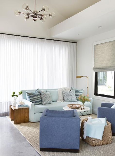 Pale Blue sofa Pale Blue Sofa, Powder Blue Sofa, Wood Waterfall, Welcoming Living Room, Small Sleeper Sofa, Small Sectional Sofa, Toddler Table And Chairs, Sofa Inspiration, Leather Sectional Sofas