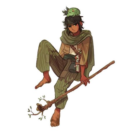 Dnd Halfling, Druid Dnd, Tiefling Sorcerer, Monk Dnd, Dnd Cleric, Fantasy Vibes, Dnd Druid, Nature Outfits, Elf Druid