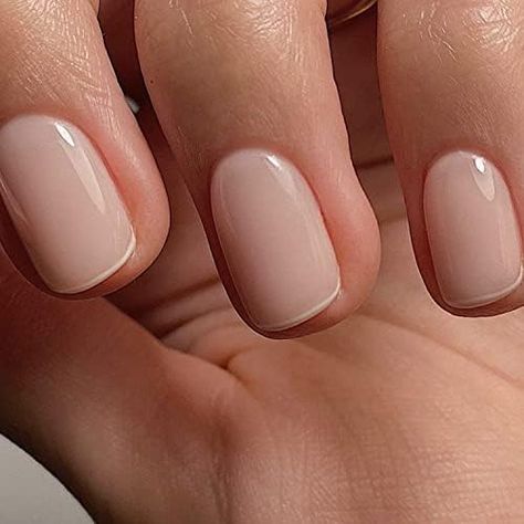 Neutral Gel Nail Polish, Neutral Nail Polish Colors, Neutral Gel Nails, Nude Gel Polish, Sheer Nails, Gel Polish Nail Art, Nude Nail Designs, Nail Art Gel, Simple Acrylic Nails