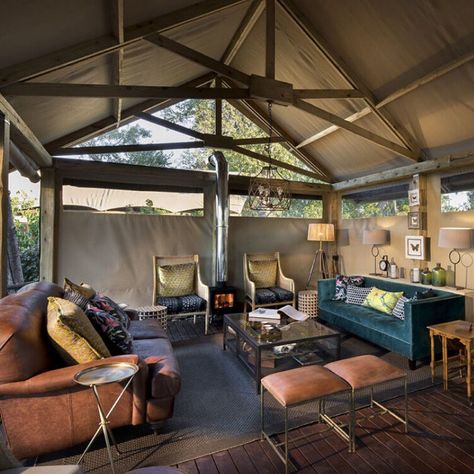 Explorer Safari on Instagram: “Why we love Khwai Tented Camp in the Moremi Game Reserve, Botswana: simple yet elegant, it strikes the perfect balance between comfort…” African Vacation, Tented Camp, Safari Camp, Lodge Design, Mama Africa, Farm Plans, Visit Africa, Okavango Delta, River Lodge