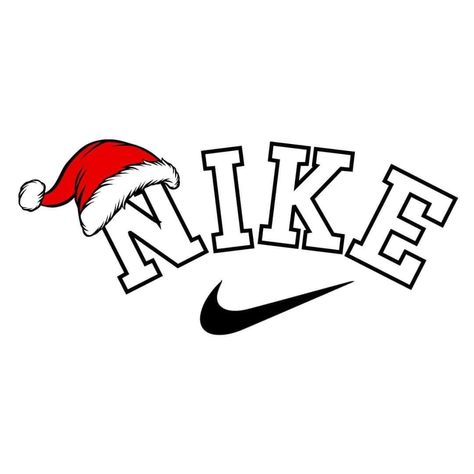 Cricket Christmas Shirt Ideas, Christmas Nike Wallpaper, Christmas Nike, Nike Cricut Ideas, Nike Christmas, Nike Christmas Logo, Christmas Sweatshirts Nike, Christmas Crewneck Nike, Nike Sweatshirts Svg