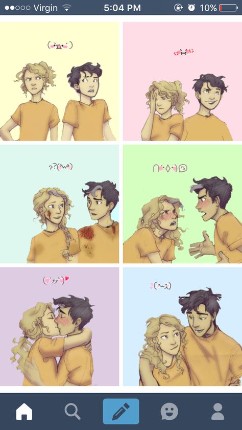 Percy Jackson Fanfic, Percy Jackson Drawings, Percy Jackson Annabeth Chase, Percy Jackson Comics, Percy Jackson Wallpaper, Percy Jackson Ships, Percy Jackson Head Canon, Persassy Jackson, Percy Jackson Cast