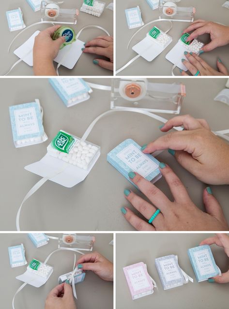 Mint To Be Wedding Favors Free Printable, Tiffany Party Favors, Mint To Be, Mint To Be Wedding Favors, Souvenirs For Wedding, Tic Tac, Wedding Favor Ideas, Book Favors, Mint Wedding Favors