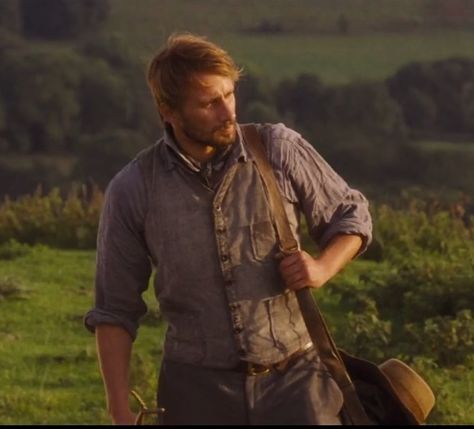 Farmer Guy Aesthetic, Farm Men Farmers Guys, Medieval Farmer Aesthetic, No Country For Old Men Cinematography, Far From Madding Crowd, Cold Comfort Farm Movie, Gabriel Oak, Matthias Schoenaerts, Madding Crowd